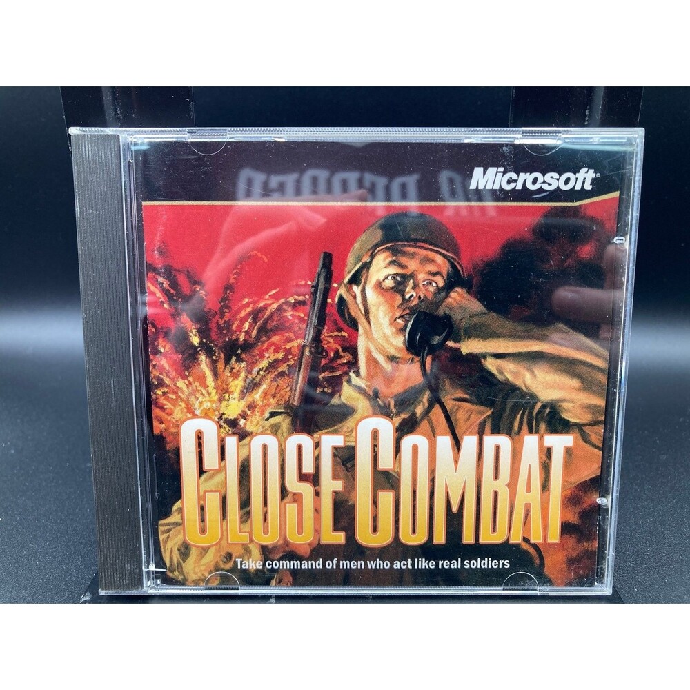 Microsoft Close Combat PC CD-ROM Game 1996 WWII Strategy